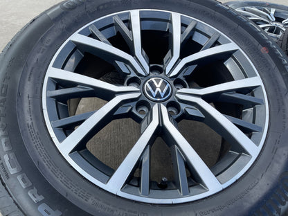 17" VW Tiguan OEM 70037 wheels rims tires 2020 2021 2022 2023 2024 2025 2026