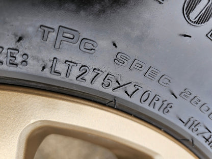 18" Toyota Land Cruiser OEM TRD wheels rims 95952 SET Tundra Sequoia BRONZE NEW