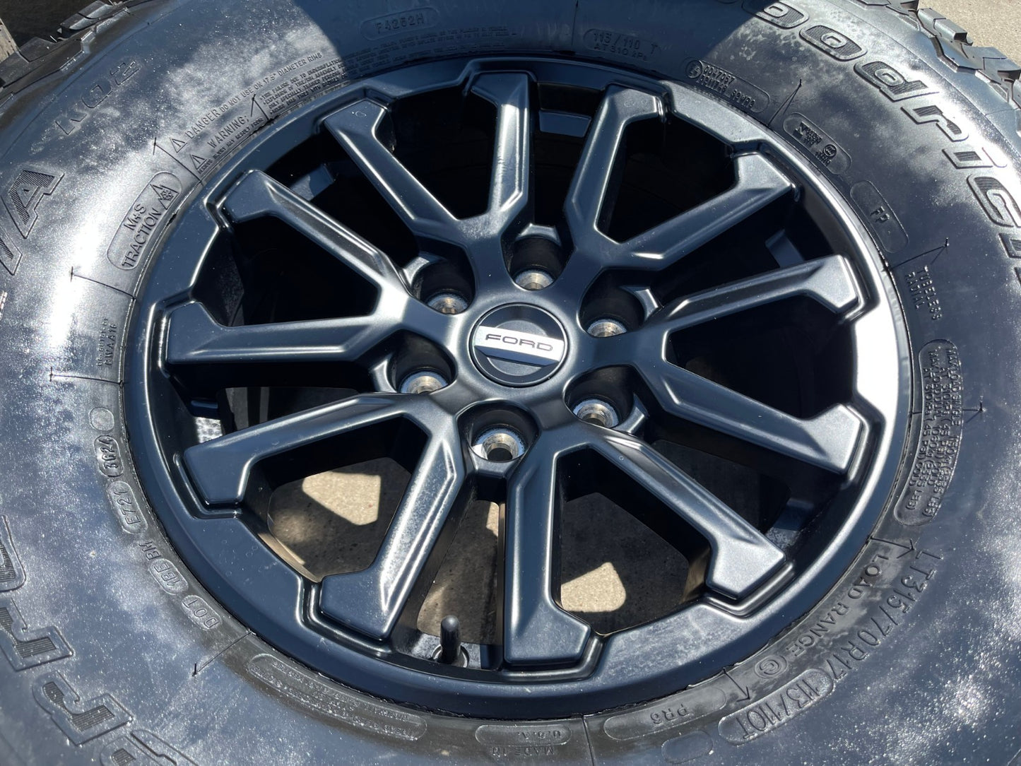 17" Ford F-150 Raptor OEM 10611 rims wheels Bronco 2024 2025 2026 2027 NEW