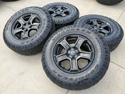 17" Jeep Gladiator Wrangler Rubicon OEM wheels rims 9216 2019 2020 2021 DURATRAC