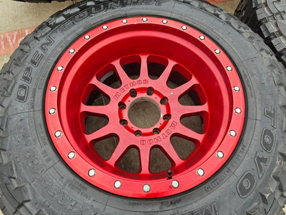 20x12 Method Off Road 305 NV Ford F-250 F-350 rims wheels 8x170 tires TOYO 37"