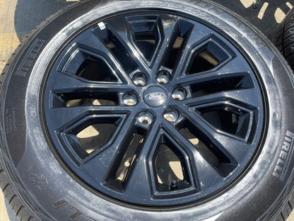 20" Ford F-150 LARIAT OEM 10619 rims wheels Expedition 2026 2027 SET PIRELLI NEW