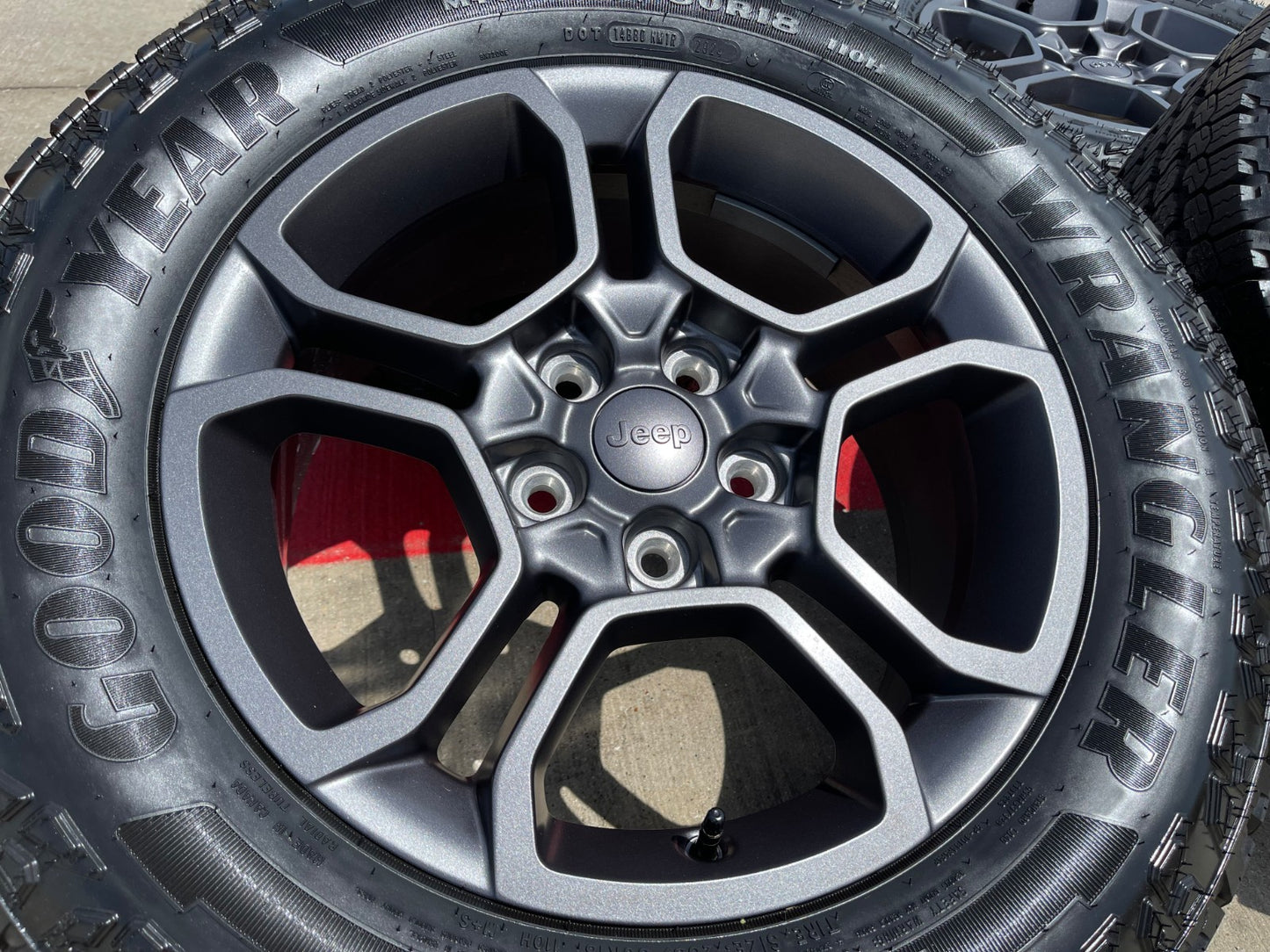 18" Jeep Grand Cherokee TRAILHAWK L OEM wheels rims 9309 BLUE Durango SET NEW