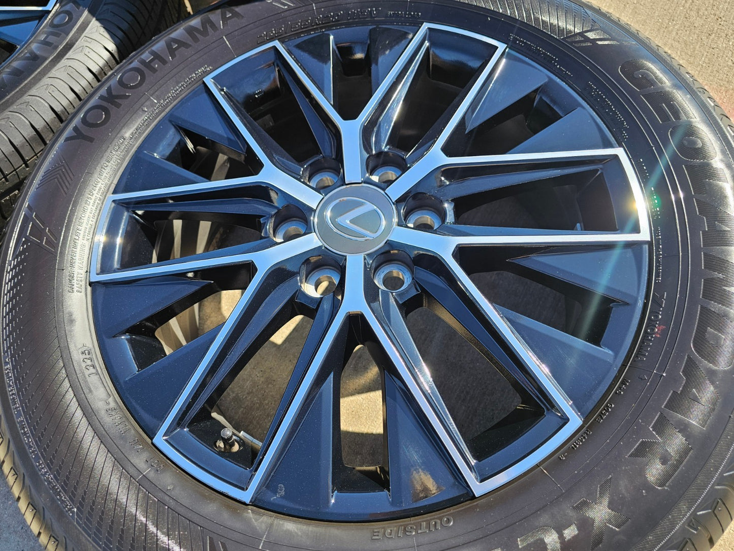 20" Lexus GX550 OEM wheels rims Toyota Land Cruiser Tundra 10545 LX600 YOKOHAMA