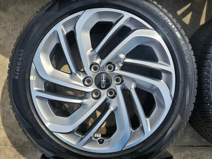 22" Lincoln Navigator OEM 94225 rims wheels BLACK LABEL 2025 2026 PIRELLI NEW