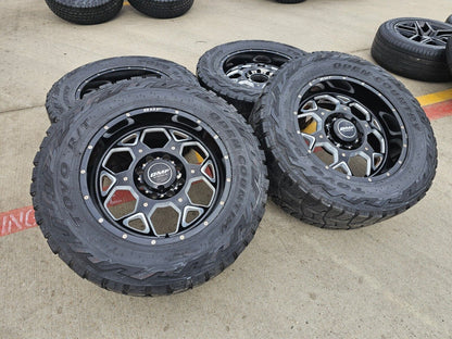 20x12 Moto Metal MO985 Chevy Dodge Ram 2500 3500 wheels rims 8x165 8x6.5 37"