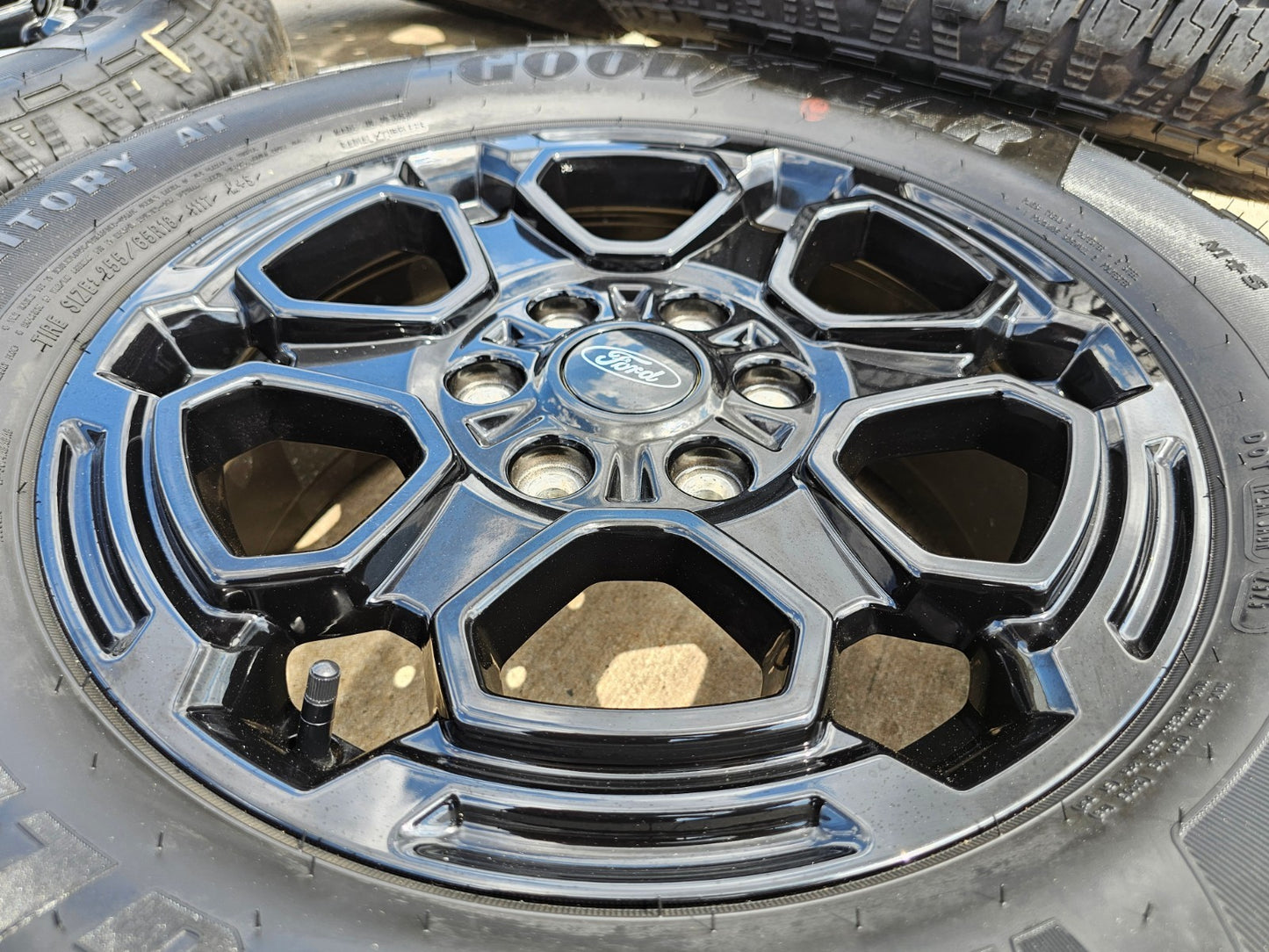 18" Ford Ranger OEM wheels rims Bronco black 2024 2025 2026 2027 NEW