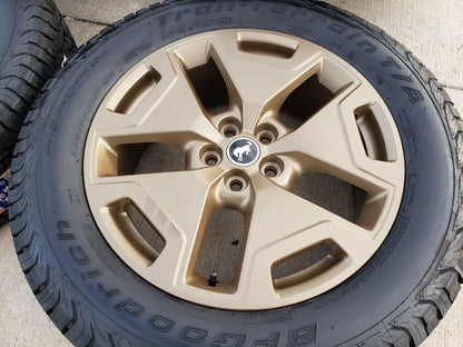 18" Ford Maverick Bronco Sport HERITAGE OEM rims wheels 95020 10328 BRONZE NEW