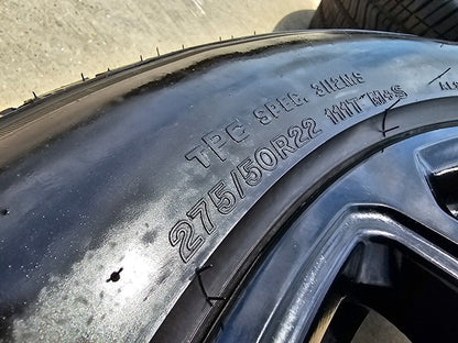22" Chevy Tahoe Silverado RST OEM black 14035 wheels rims tires