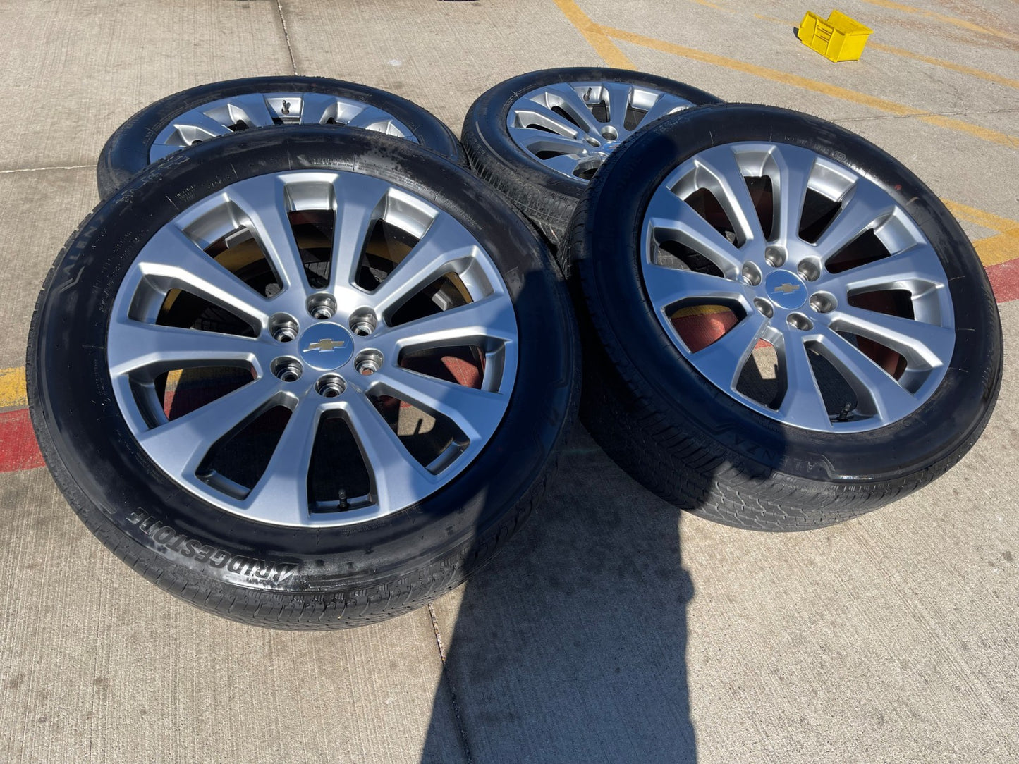 22" Chevy Silverado High Country OEM 5922 wheels rims Tahoe 2024 2025 2026 NEW