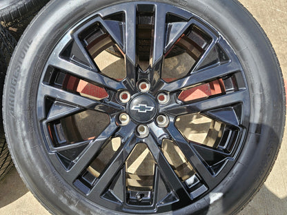 22" GMC Yukon Sierra OEM Chevy Silverado Tahoe 5903 wheels rims BRIDGESTONE