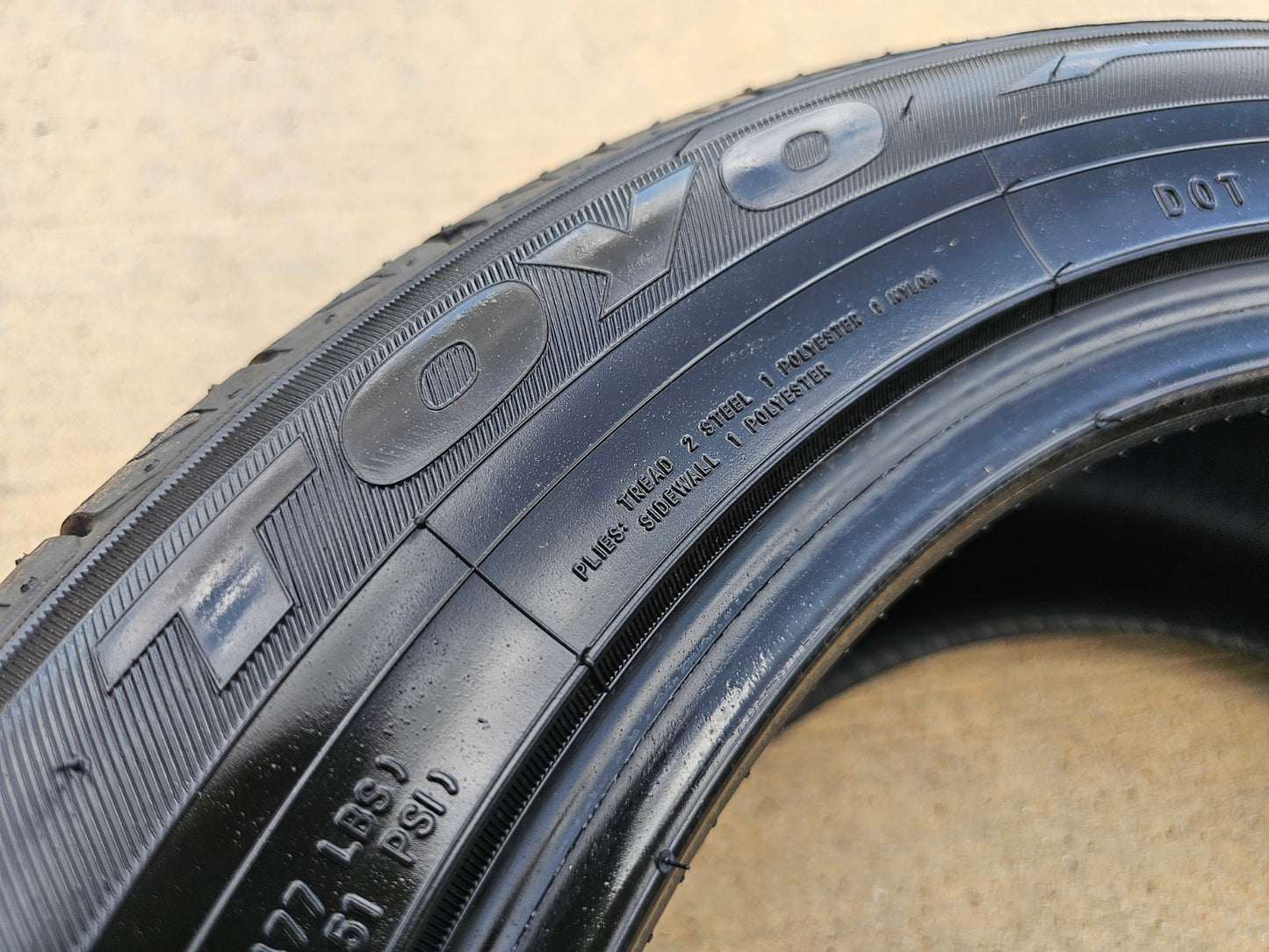 215/55/17 Toyo Extensa A/S 2 II tire 91H 215/55R17 NEW