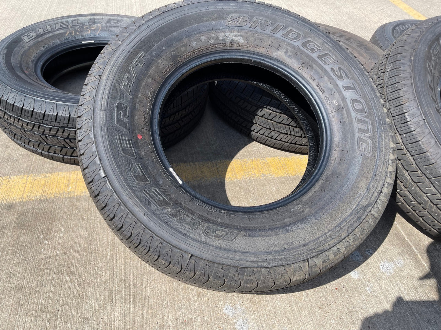 (5) 255/70/16 Bridgestone Dueler H/T tires Jeep Wrangler Bronco Colorado NEW