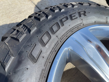 20" Ford F-150 Expedition OEM rims wheels polished 10004 tires COOPER A/T
