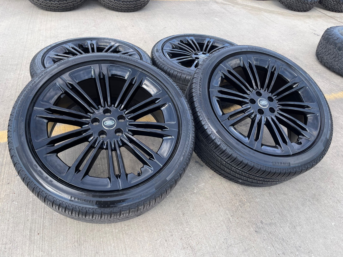 23" Land Rover Range AUTOBIOGRAPHY OEM 72377 wheels rims 2024 2025 2026 2027