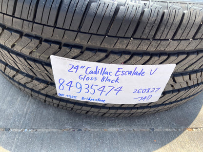 24" Cadillac Escalade V OEM ONYX wheels rims 2023 2024 2025 2026 2027 NEW