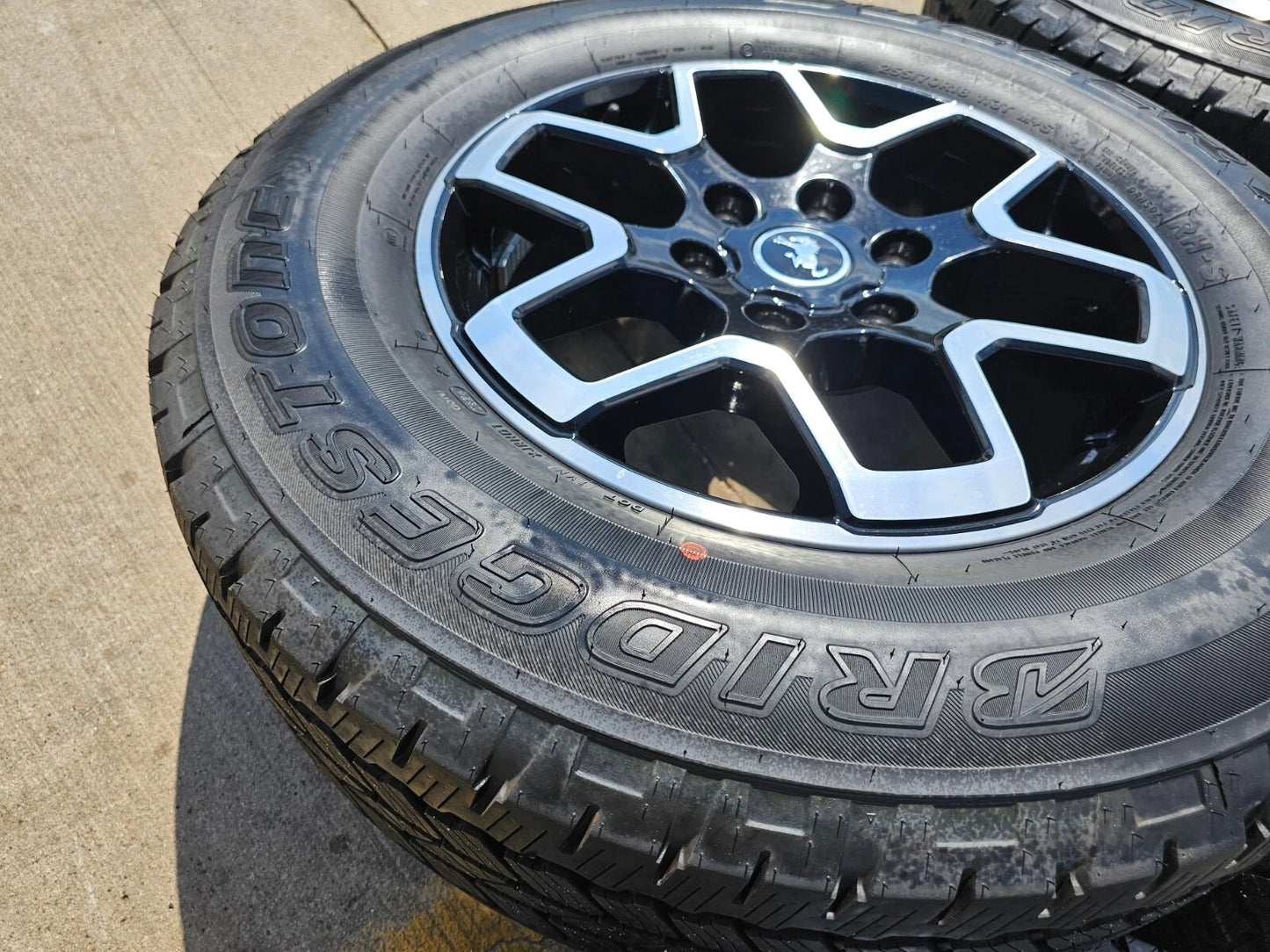 18" Ford Bronco wheels rims black 95213 Ranger 2022 2023 2024 2025 NEW