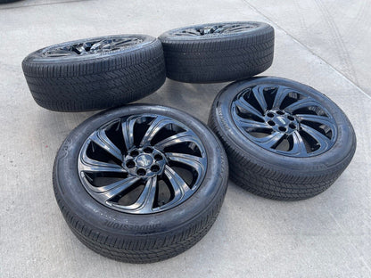 22" Lincoln Navigator BLACK LABEL OEM 10497 rims wheels tires 2023 2024