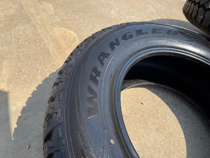 (4) 255/70/18 Goodyear Wrangler A/T tires 255/70R18 LR 116HTAKE OFFS NEW