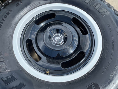 17" Ford Bronco HERITAGE Edition wheels rims SET white GOODYEAR 35"