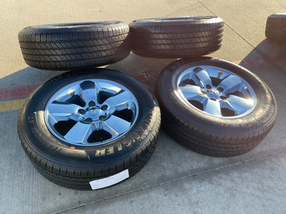 20" Dodge Ram 1500 OEM wheels rims 2495 CHROME 5x139 5x5.5 SET