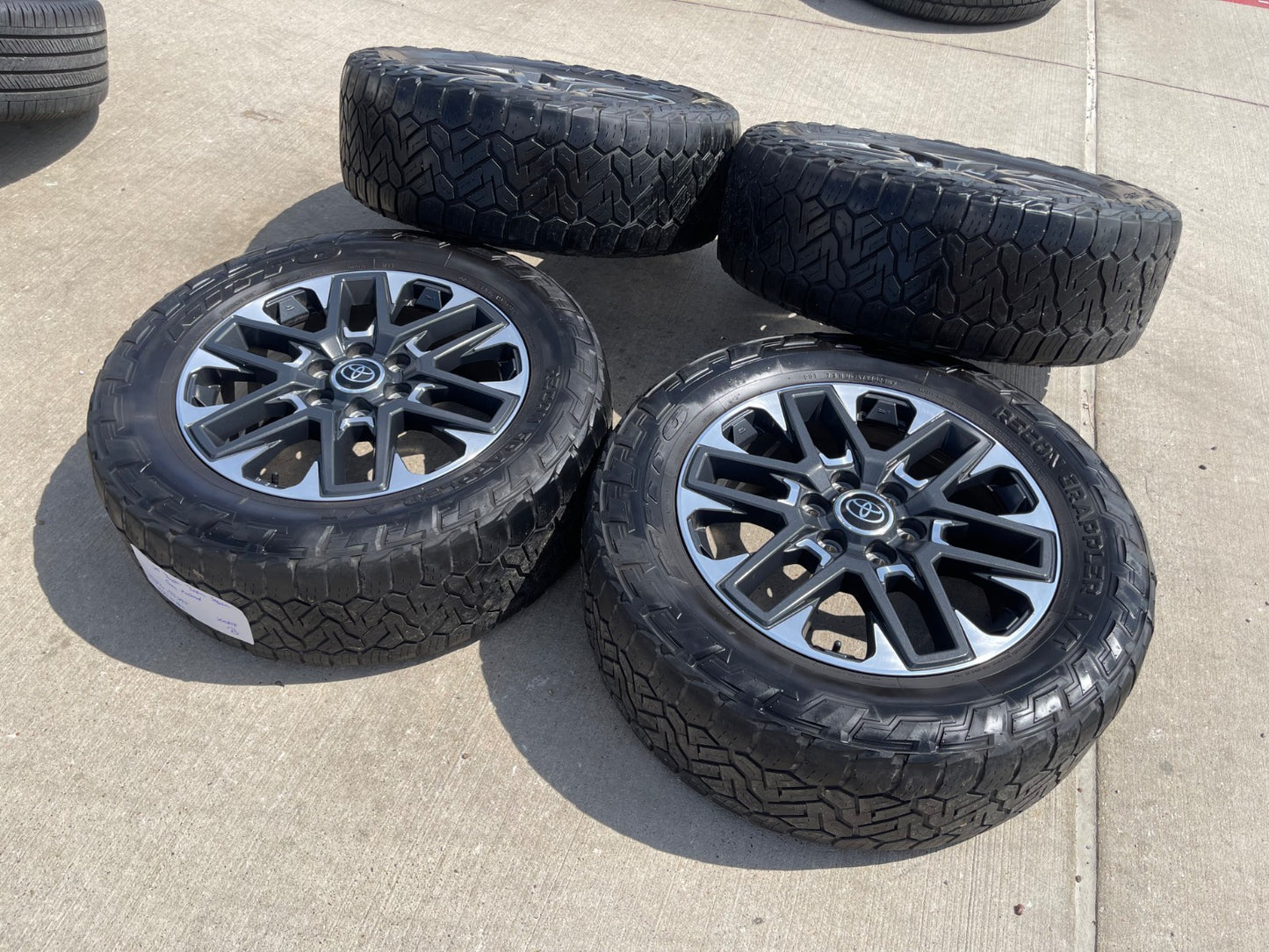 20" Toyota Tundra TRD wheels rims OEM TSS # 75276 95295 Sequoia SET NITRO 33"