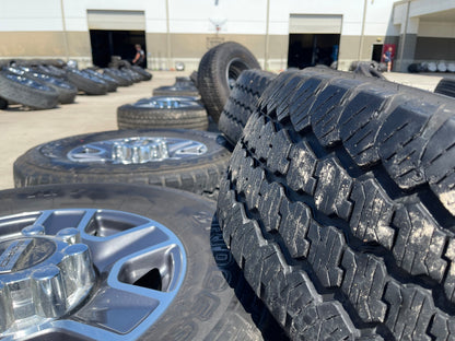 18" Ford F-250 F-350 Lariat FX-4 OEM wheels 10480 10298 tires BRIDGESTONE A/T