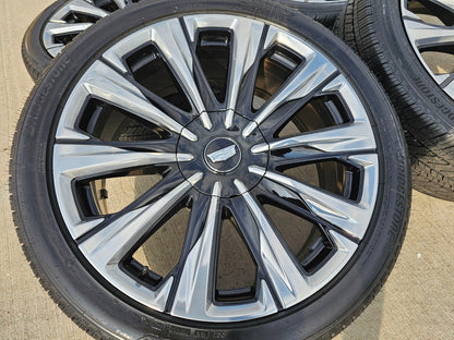 24" Cadillac Escalade PLATINUM OEM wheels rims V 2023 2024 2025 2026 2027 NEW