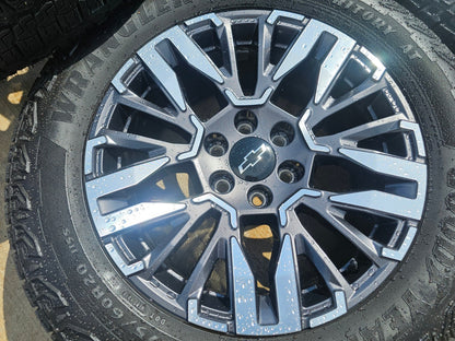 20" Chevy Silverado Z71 GMC Sierra Canyon OEM wheels rims 2025 2026 2027 SET