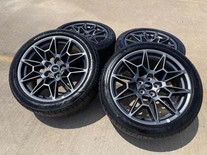 19" Ford Mustang GT Track Pack OEM 10600 10603 wheels rims SET 2026 2027 NEW