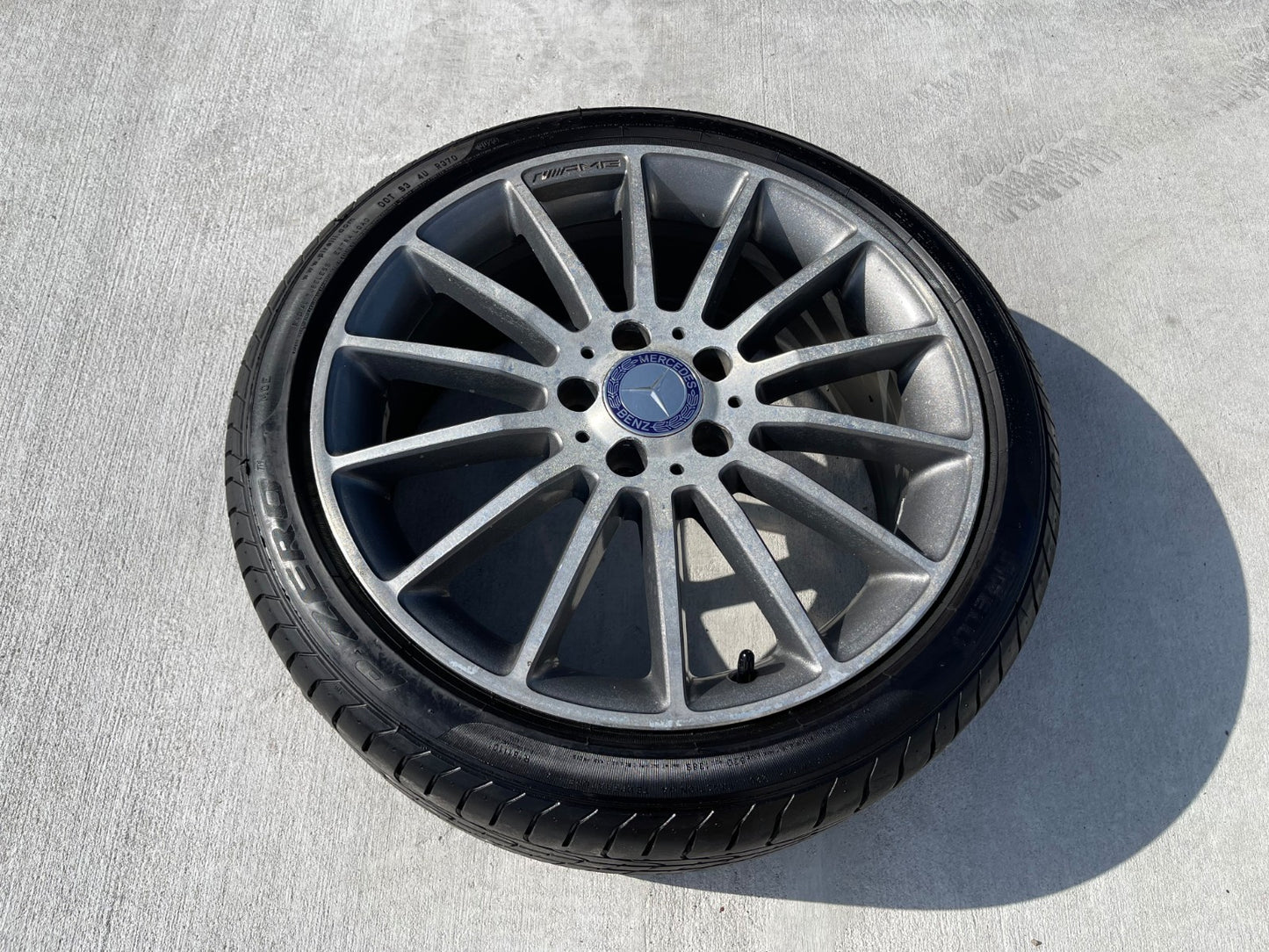 18" 18x7.5 Mercedes CLA250 C E S Class OEM A1764010200 wheel rim tire