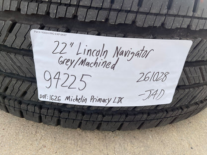 22" Lincoln Navigator OEM 94225 rim wheel BLACK LABEL 2024 2025 2026 2027 NEW