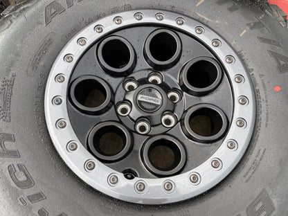 17" Ford F-150 Raptor OEM BEADLOCK 10612 rims wheels SET BFG KO2 37" NEW