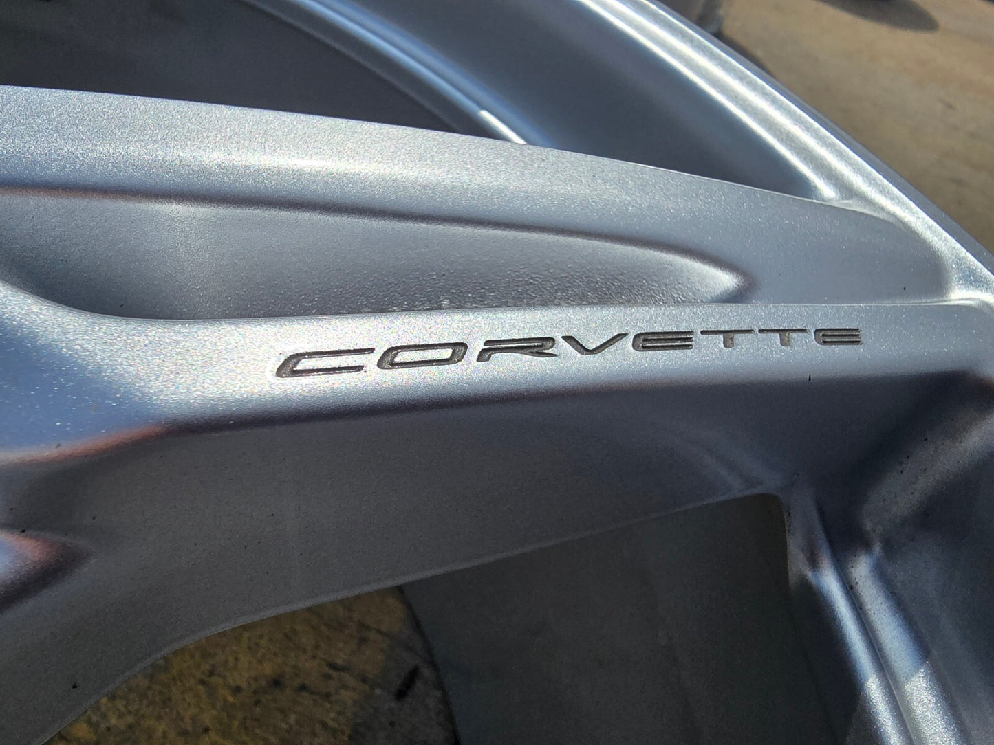 19" + 20" Chevy Corvette C8 OEM wheels rims 14007 14008 2023 2024 2025 2026 NEW