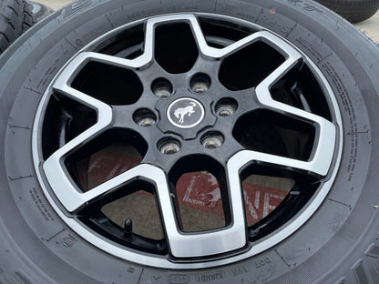18" Ford Bronco wheels rims black 95213 Ranger SET 2024 2025 2026 2027 NEW