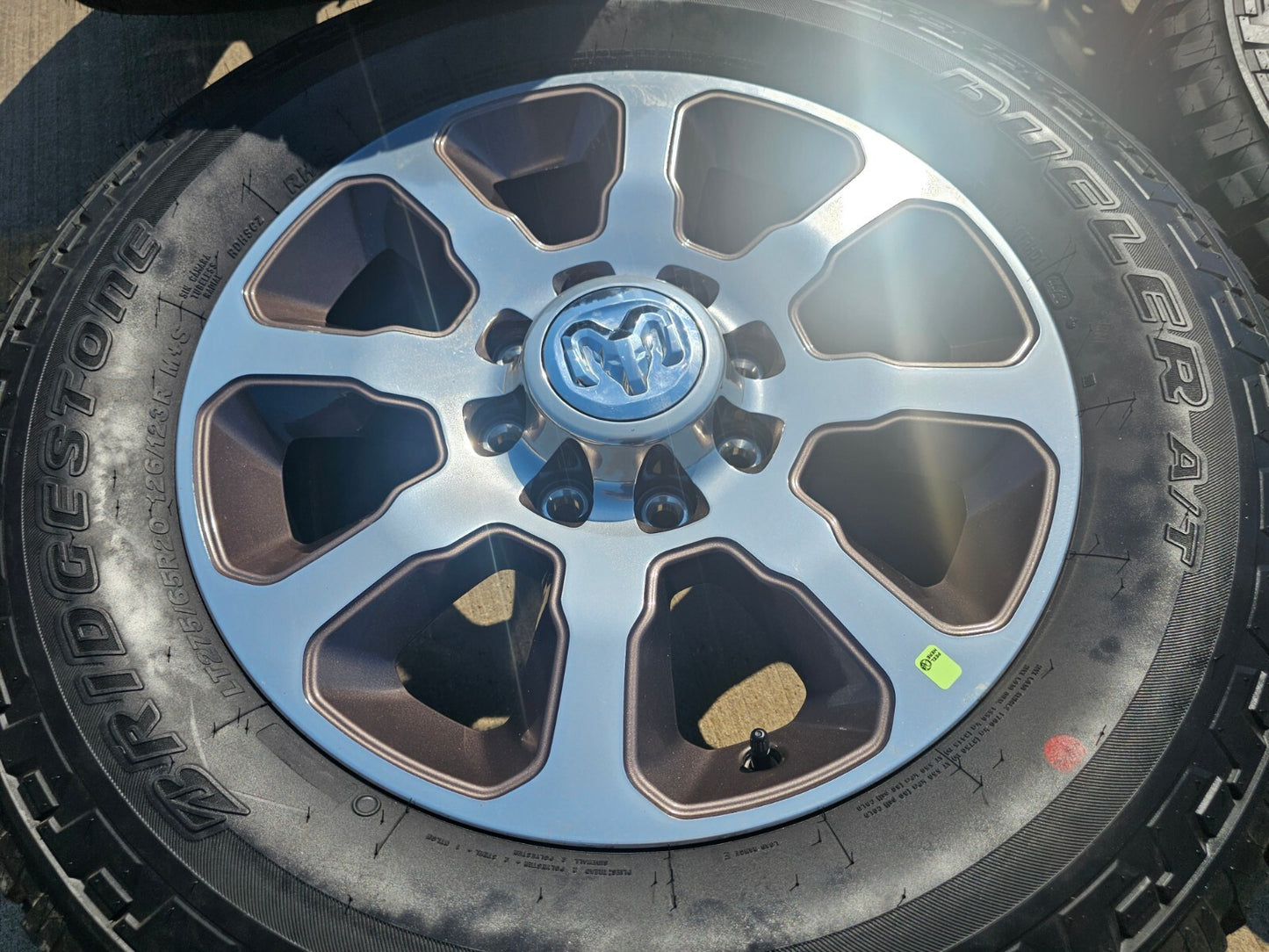 20" Dodge Ram 2500 3500 OEM wheels rims 2698 2699 tires 2023 2024 2025 2026 NEW