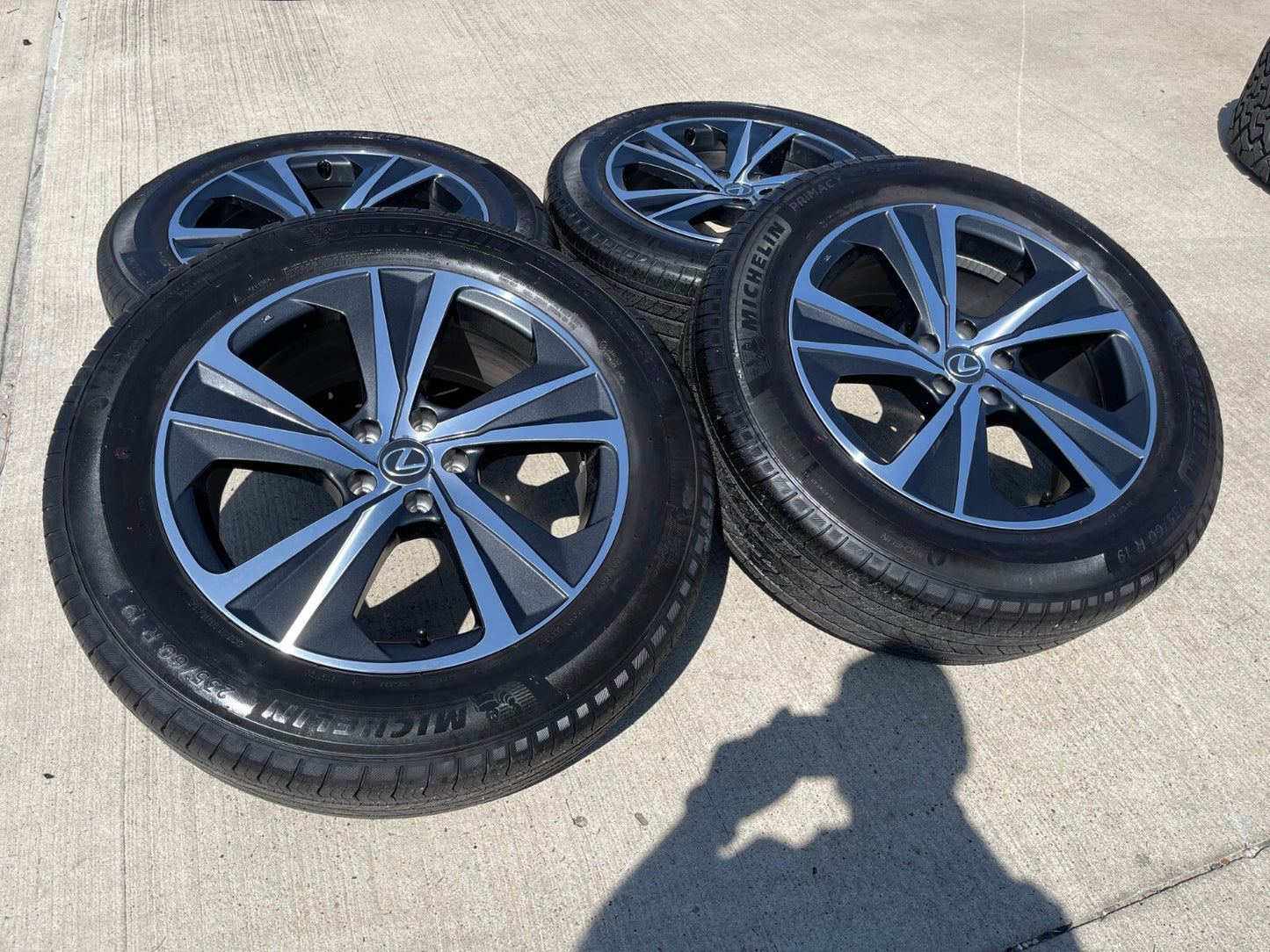 19" Lexus RX350 OEM wheels rims 74419 Toyota Highlander 2021 2022 2023 2024 2025