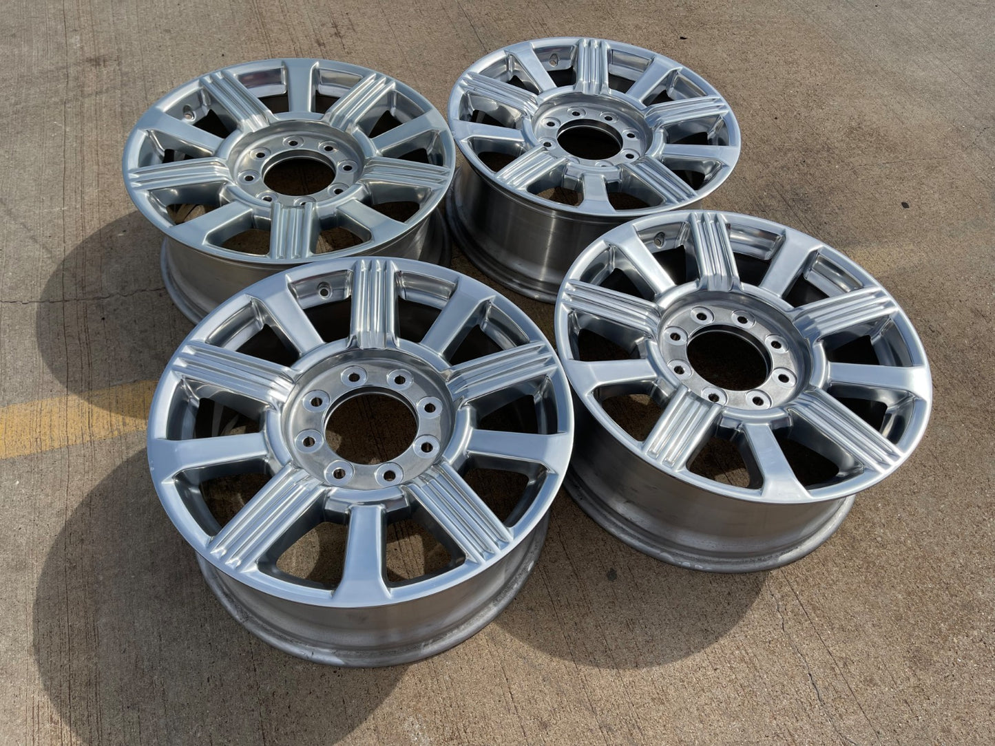 20" Ford F-250 F-350 Platinum OEM 10153 rims wheels 2020 2022 2024 2025 2026 NEW