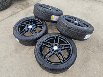 18" Mercedes CLA250 C E S Class OEM 85530 wheels rims tires PIRELLI NEW