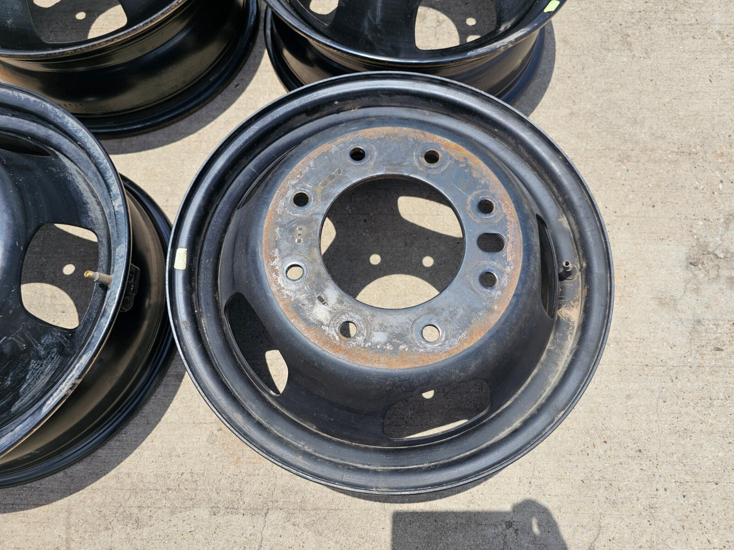 17" Dodge Ram 3500 Dually Laramie 8x200 wheels rims 2703 2704 OEM