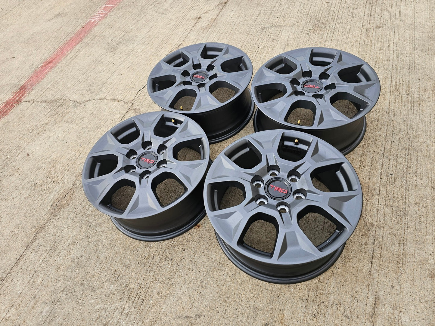 18" Toyota Land Cruiser TRD Tundra Sequoia OEM wheels rims Tacoma GX550 2026 NEW