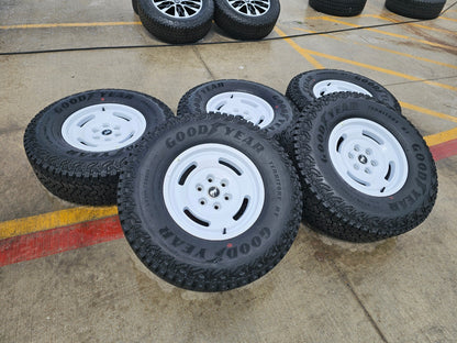 17" Ford Bronco HERITAGE Stroppe Edition 10463 OEM wheels rims white 2025 2026
