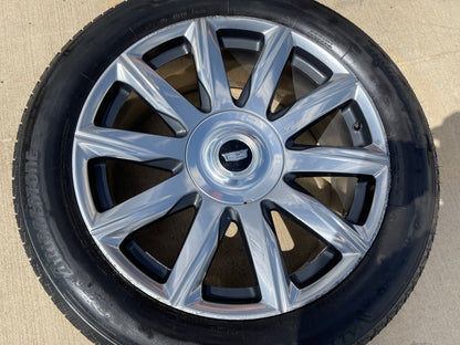22" Cadillac Escalade Platinum OEM 4874 95078 wheel rim 2023 2024 2025 2026 2027