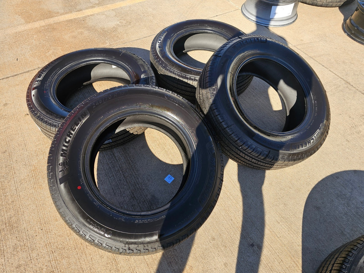 245/70/17 Michelin Primacy LTX tires F-150 Sierra Tahoe Silverado NEW TAKE OFFS