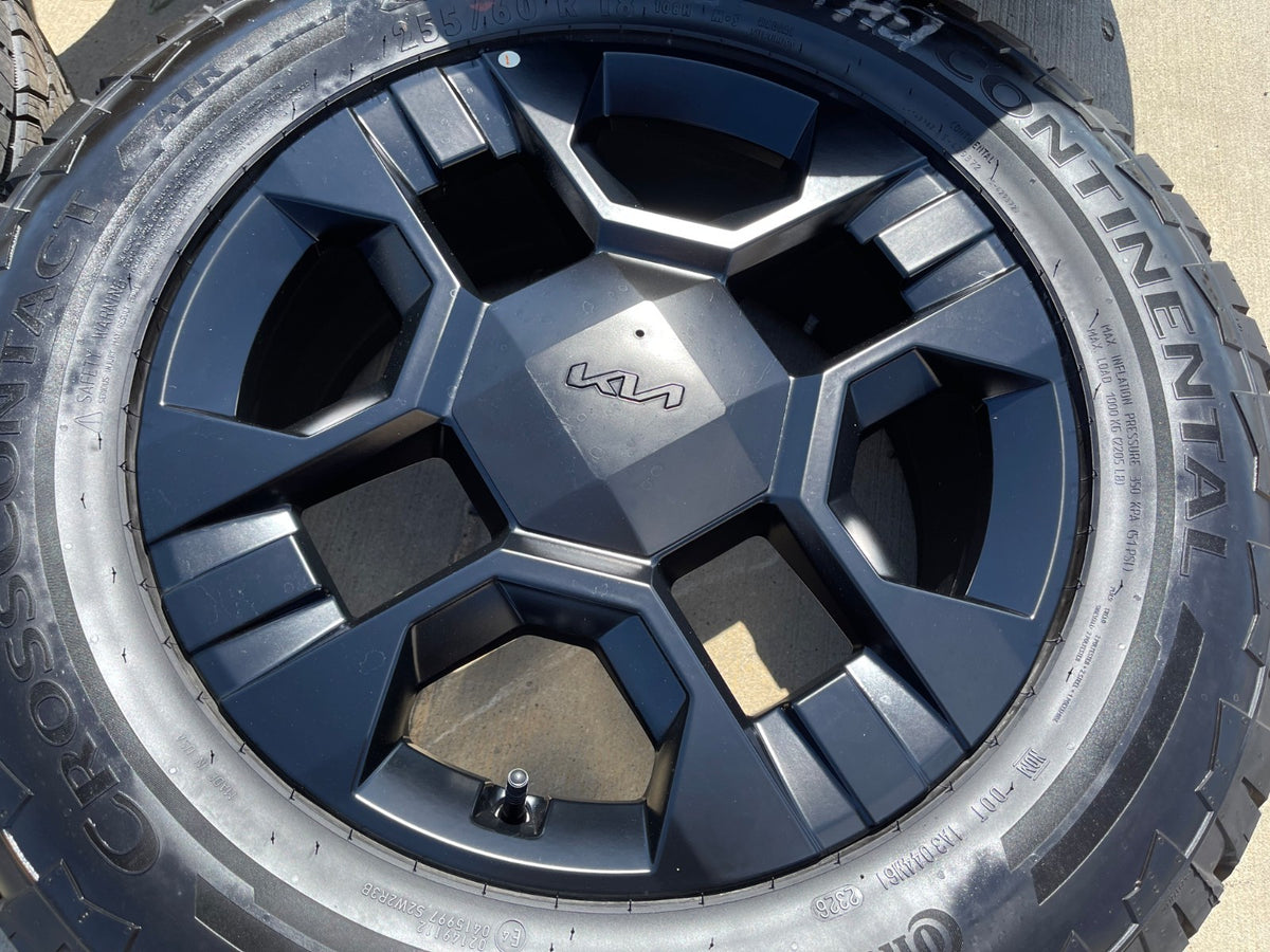 18" Kia Telluride X-PRO OEM wheels rims Sorento Sedona CONTINENTAL 2026 2027 NEW