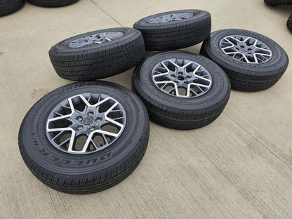 18" Jeep Wrangler Grand Cherokee Gladiator OEM wheels rims tires 2024 2025 NEW