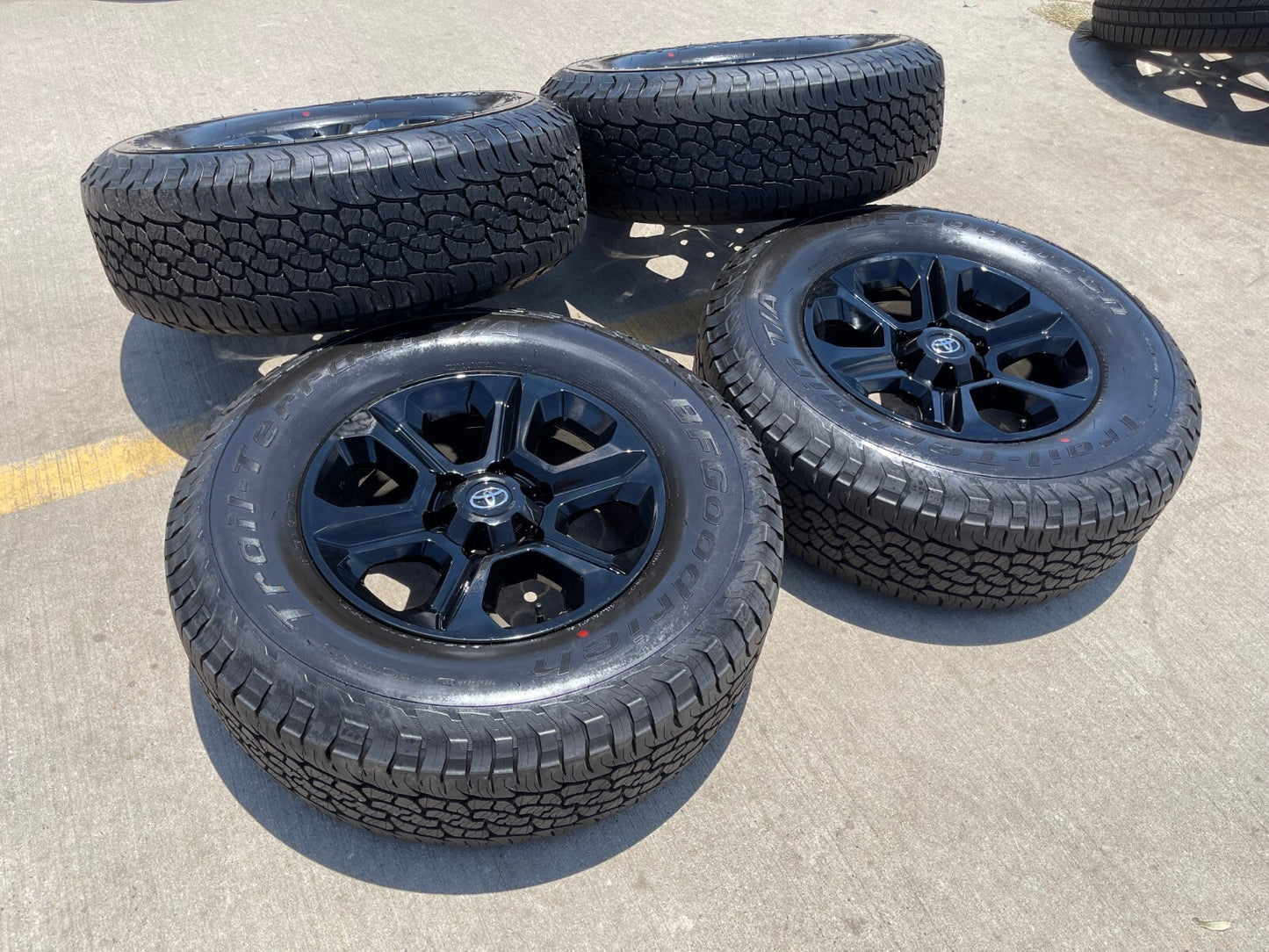 17" 4Runner Toyota Tacoma OEM black wheels rims 75153 FJ 2022 2023 2024 NEW