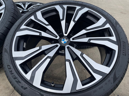 23" BMW X7M X5 X6 X7 OEM Series wheels rims 86675 tires 2022 2023 2024 2025 2026