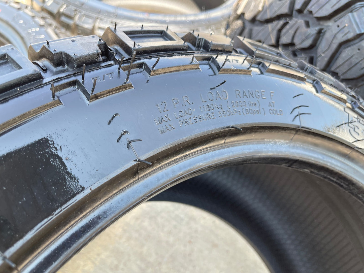 (4) 33x12.5x22 Kenda Kenda Klever R/T 114R 12 PLY Load Range F tires NEW