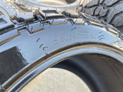 (4) 33x12.5x22 Kenda Kenda Klever R/T 114R 12 PLY Load Range F tires NEW